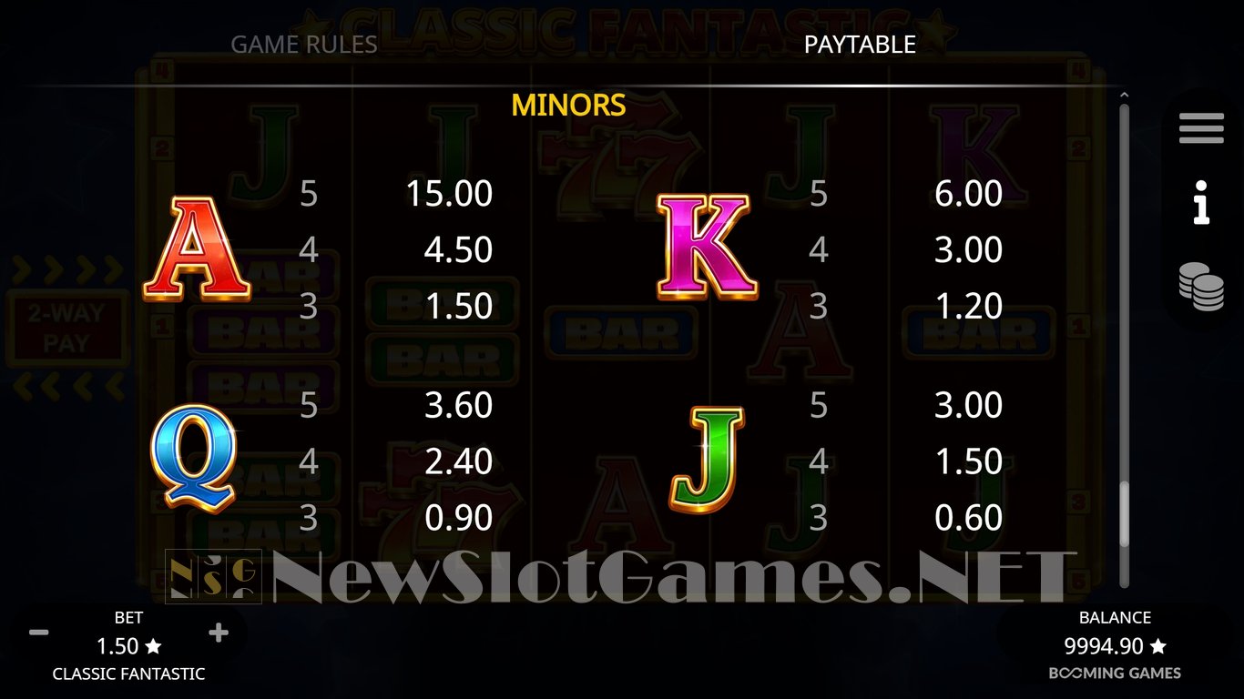 Classic Fantastic Slot Slot Image in Demo - pic. 11