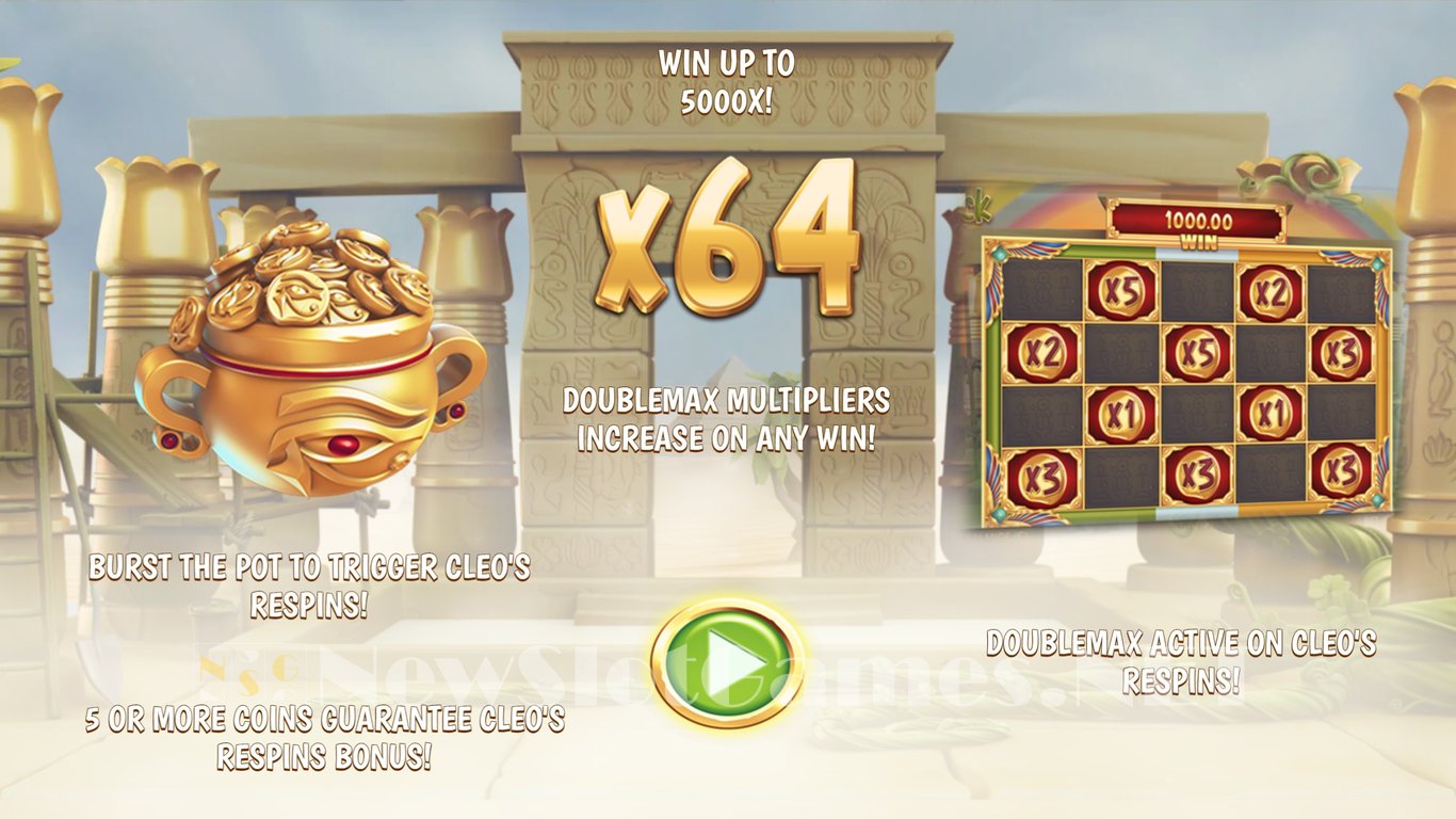 CleoPatrick DoubleMax Slot Demo Image