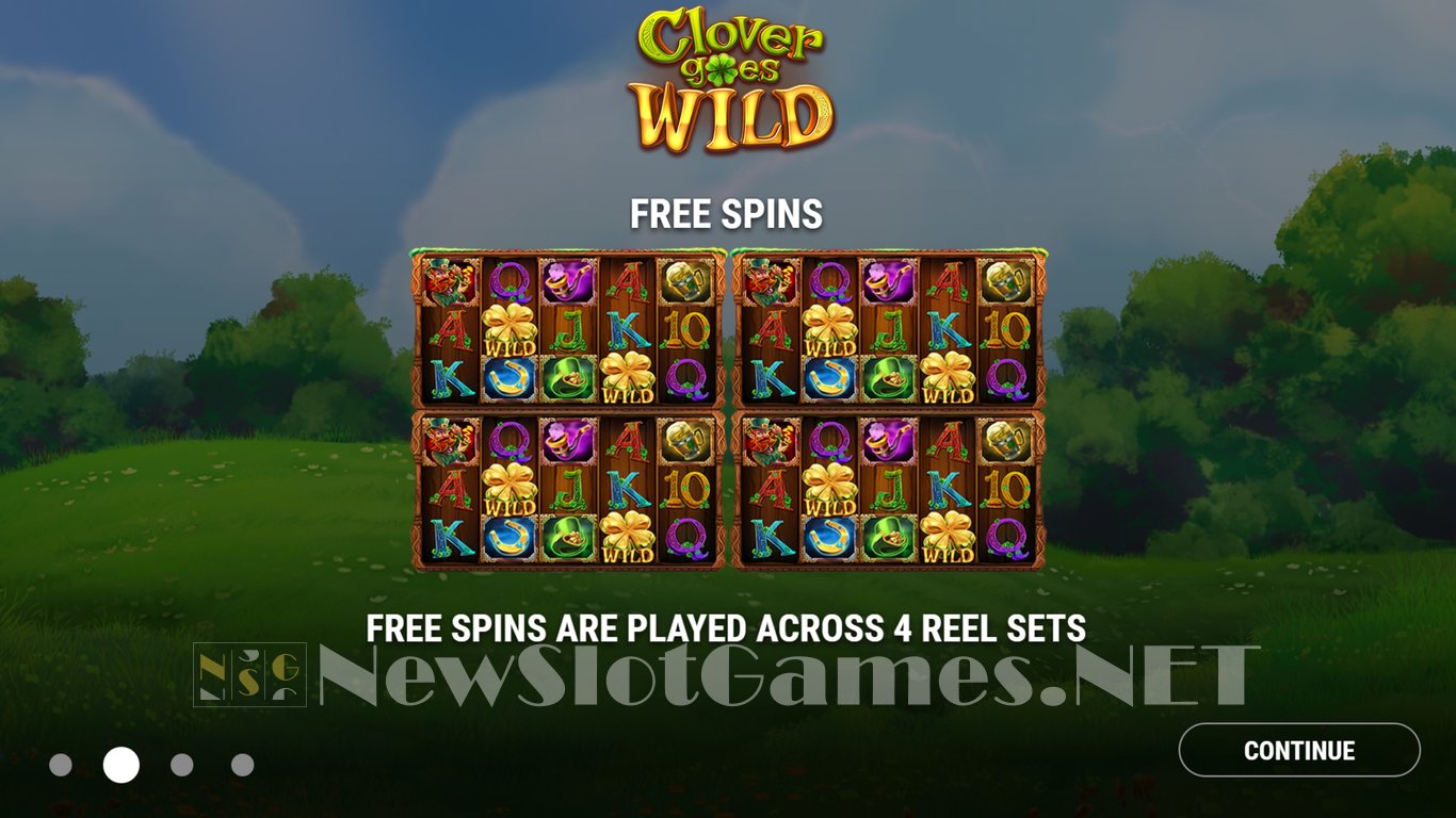 Clover Goes Wild Slot Demo Image