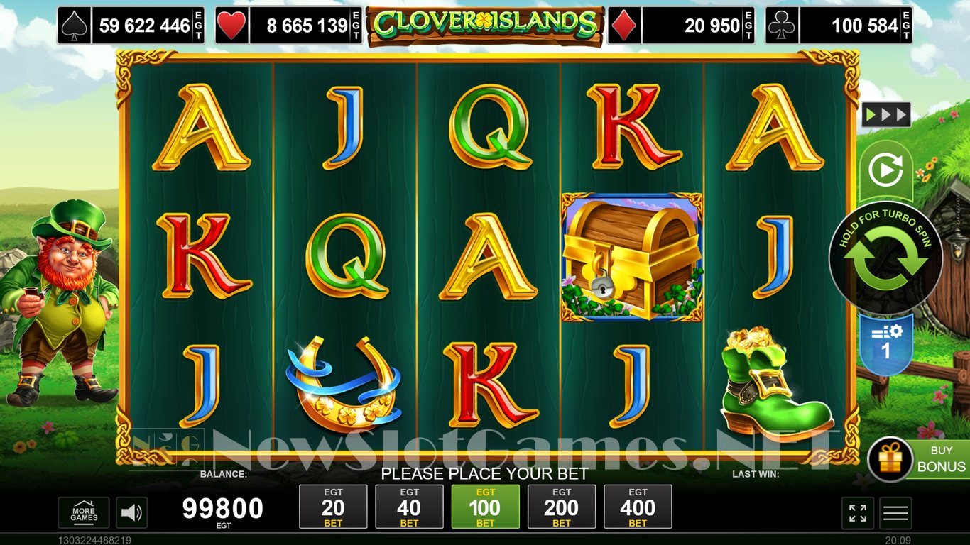 Clover Islands Slot Demo Image