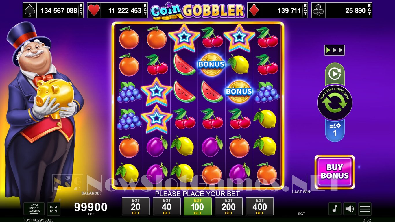 Coin Gobbler Slot Demo Image
