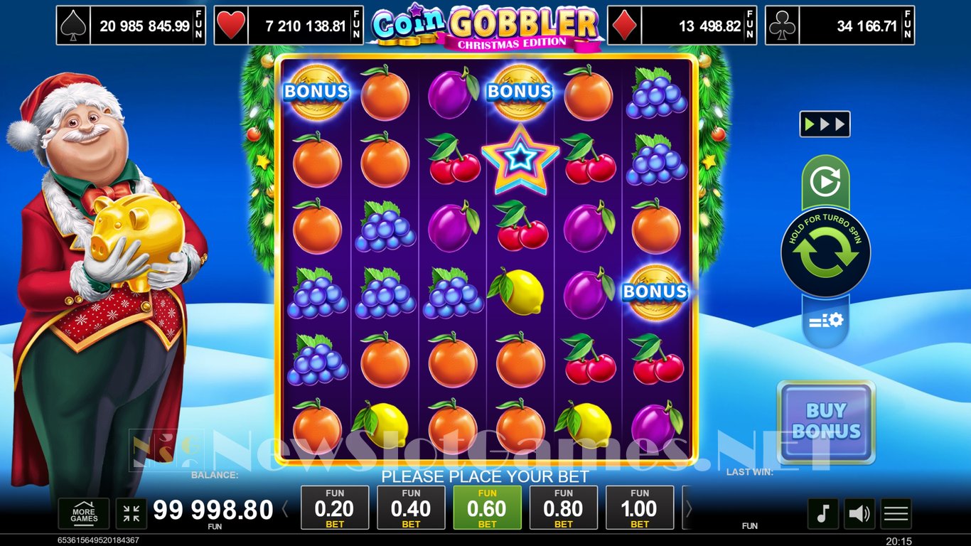 Coin Gobbler - Christmas Edition Slot Slot Image in Demo - pic. 2