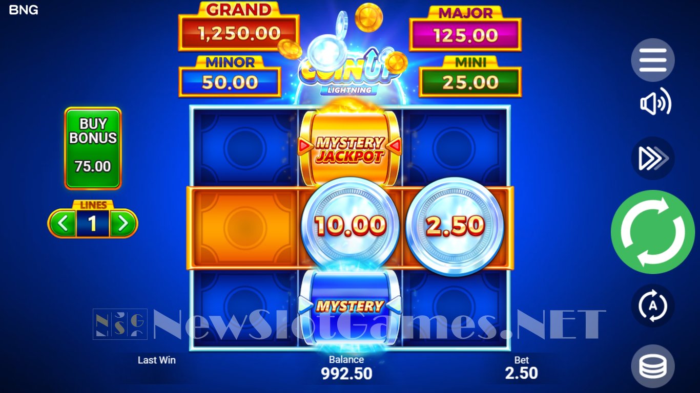 Coin UP Lightning Slot Slot Image in Demo - pic. 4
