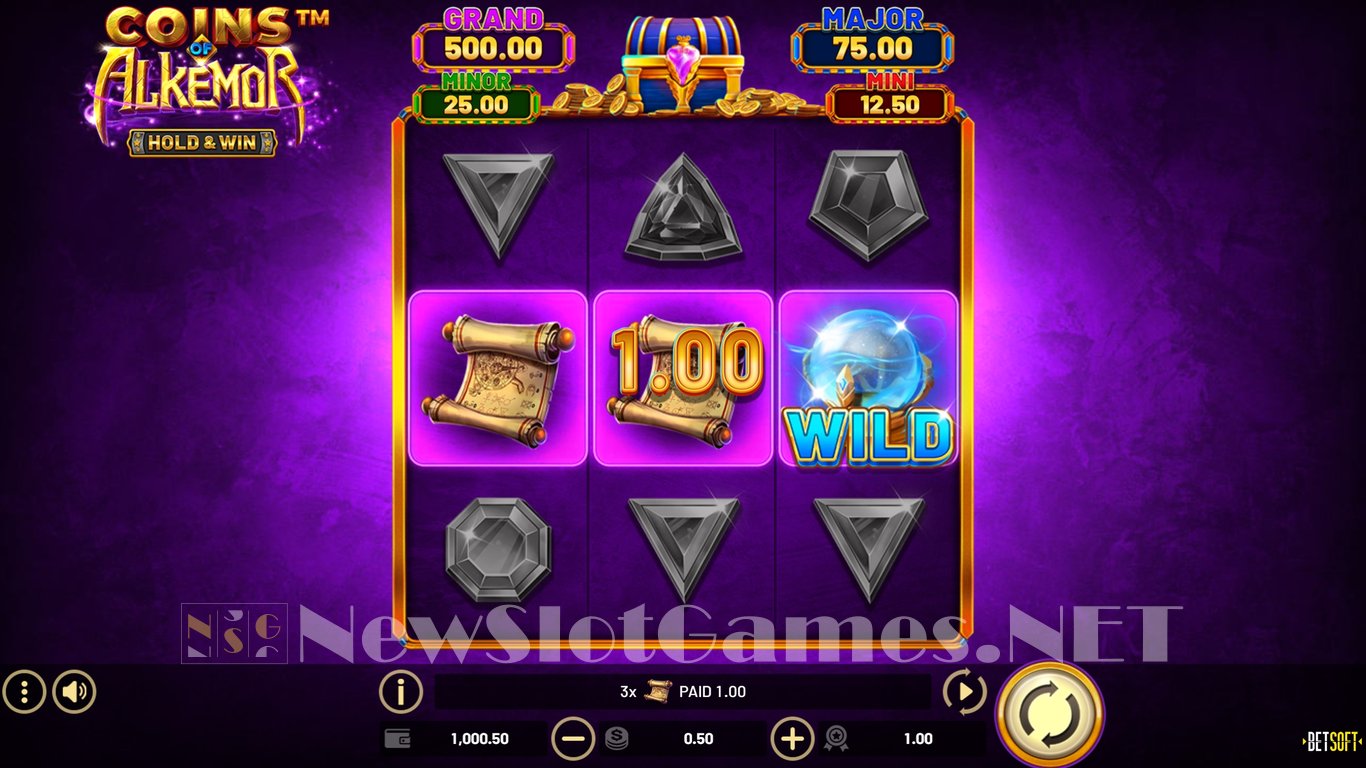 Coins of Alkemor Slot Demo Image