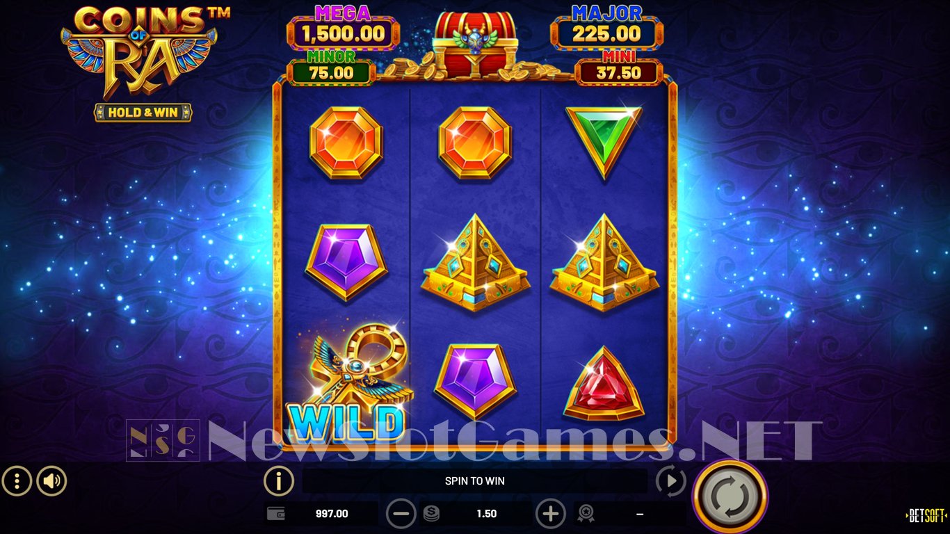 Coins of Ra Slot Demo Image