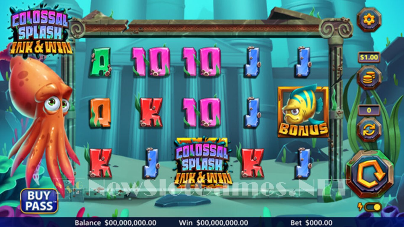 Colossal Splash Ink & Win Slot Slot Image in Demo - pic. 2