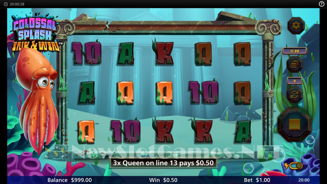 Colossal Splash Ink and Win Merry Christmas Slot Slot Image in Demo - pic. 2