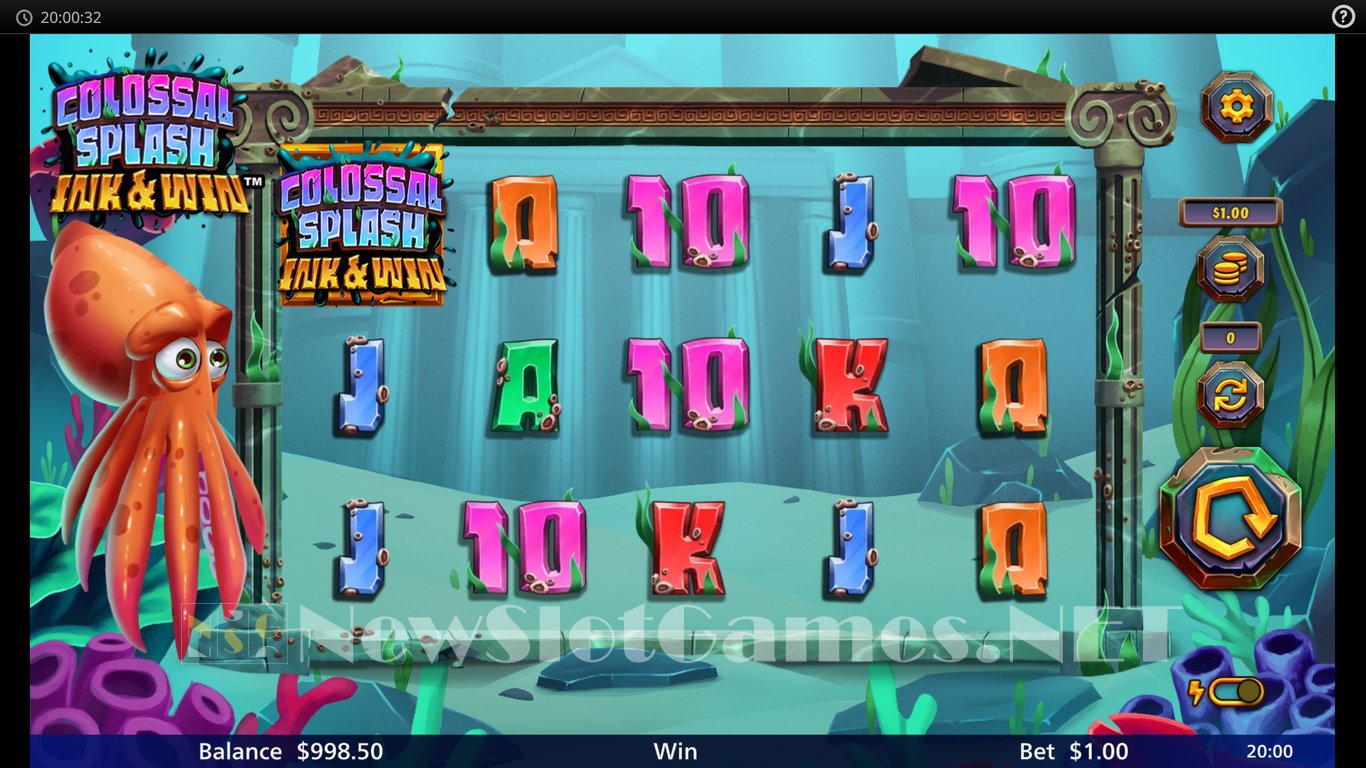 Colossal Splash Ink and Win Merry Christmas Slot Slot Image in Demo - pic. 3