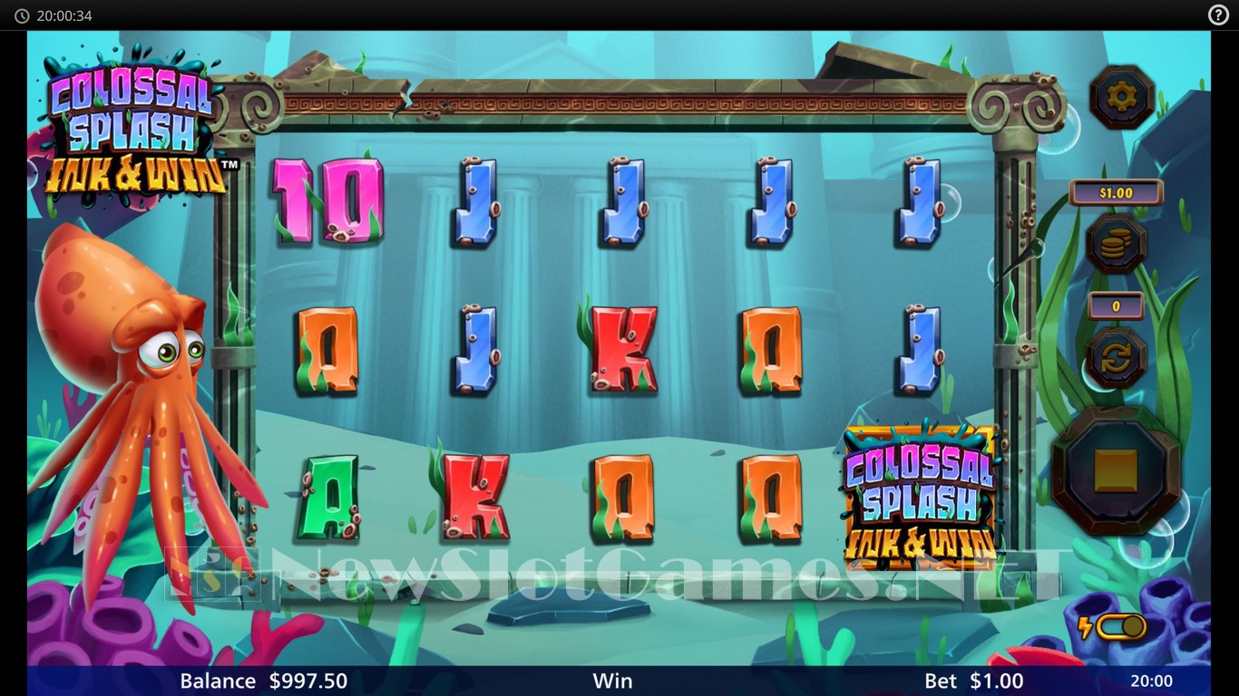 Colossal Splash Ink and Win Merry Christmas Slot Slot Image in Demo - pic. 4