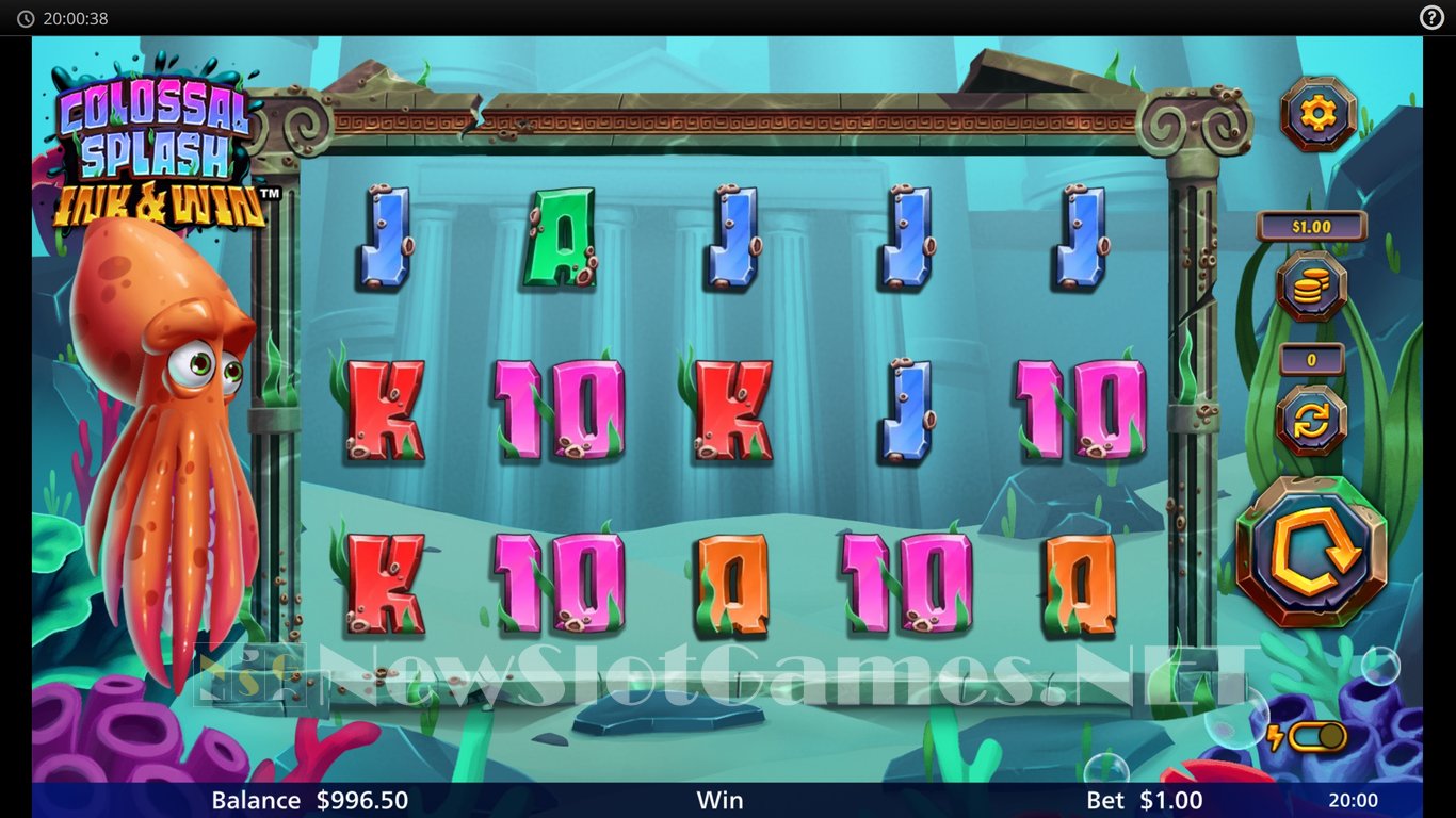 Colossal Splash Ink and Win Merry Christmas Slot Slot Image in Demo - pic. 5