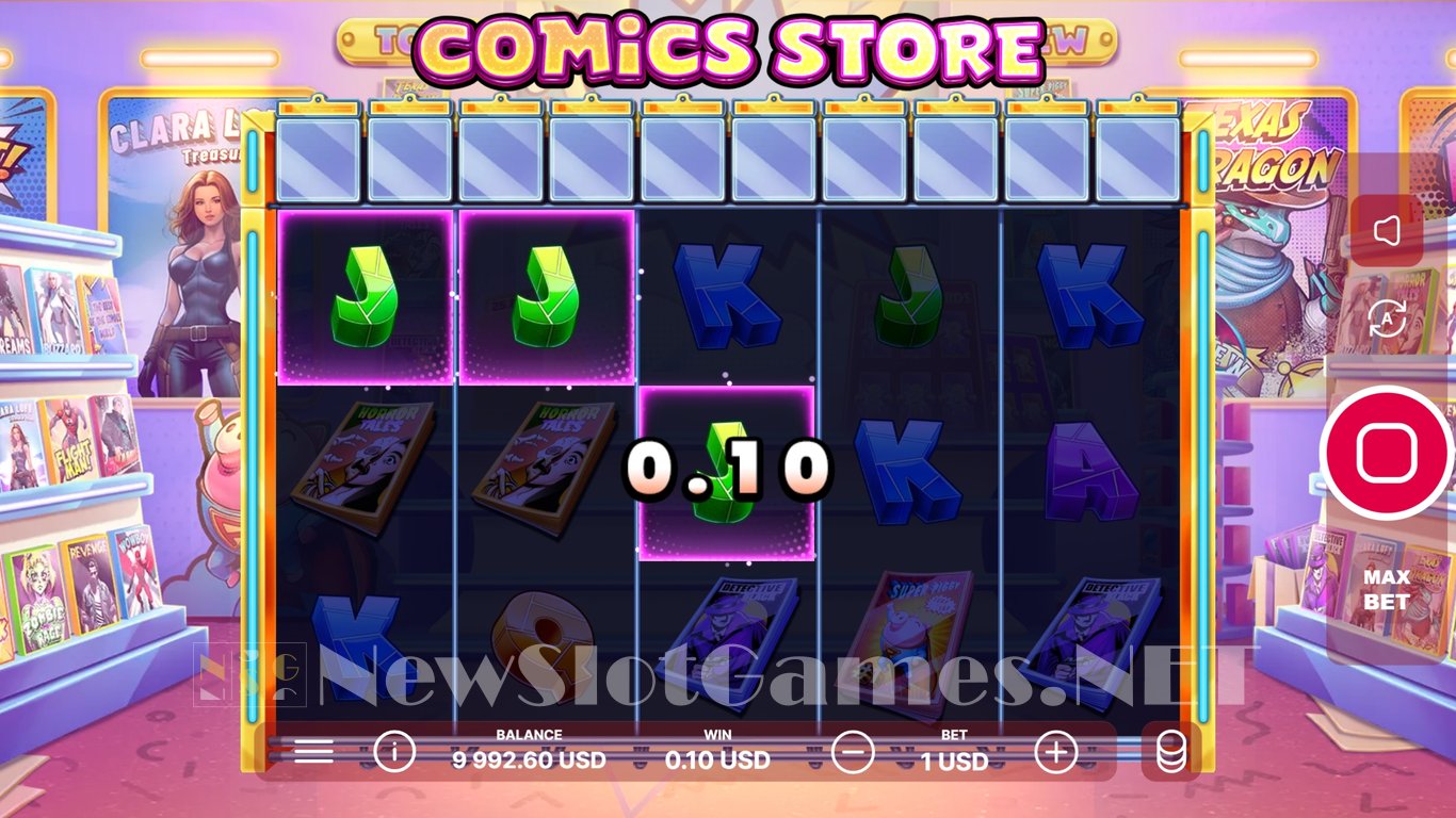 Comics Store Slot Slot Image in Demo - pic. 8