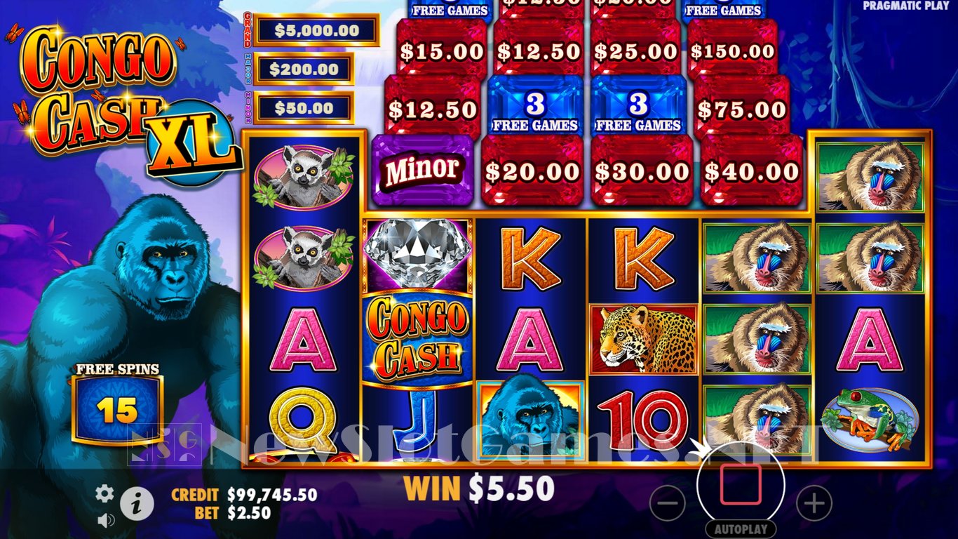 Congo Cash XL Slot Slot Image in Demo - pic. 8