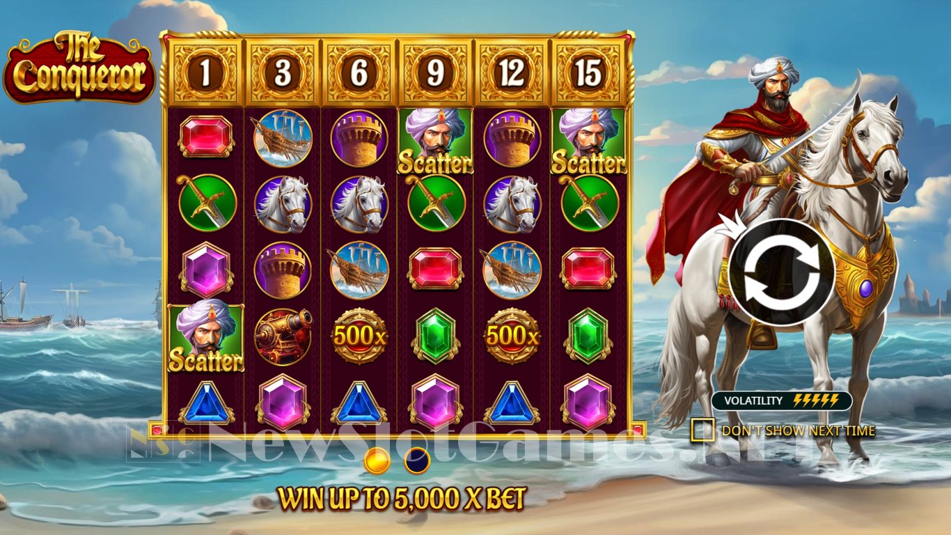The Conqueror Slot Demo Image
