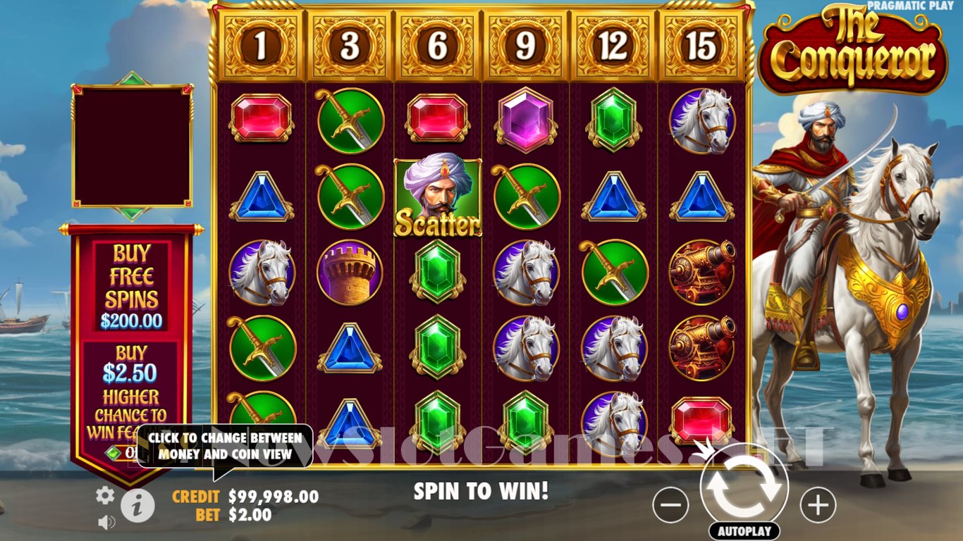 The Conqueror Slot Slot Image in Demo - pic. 2