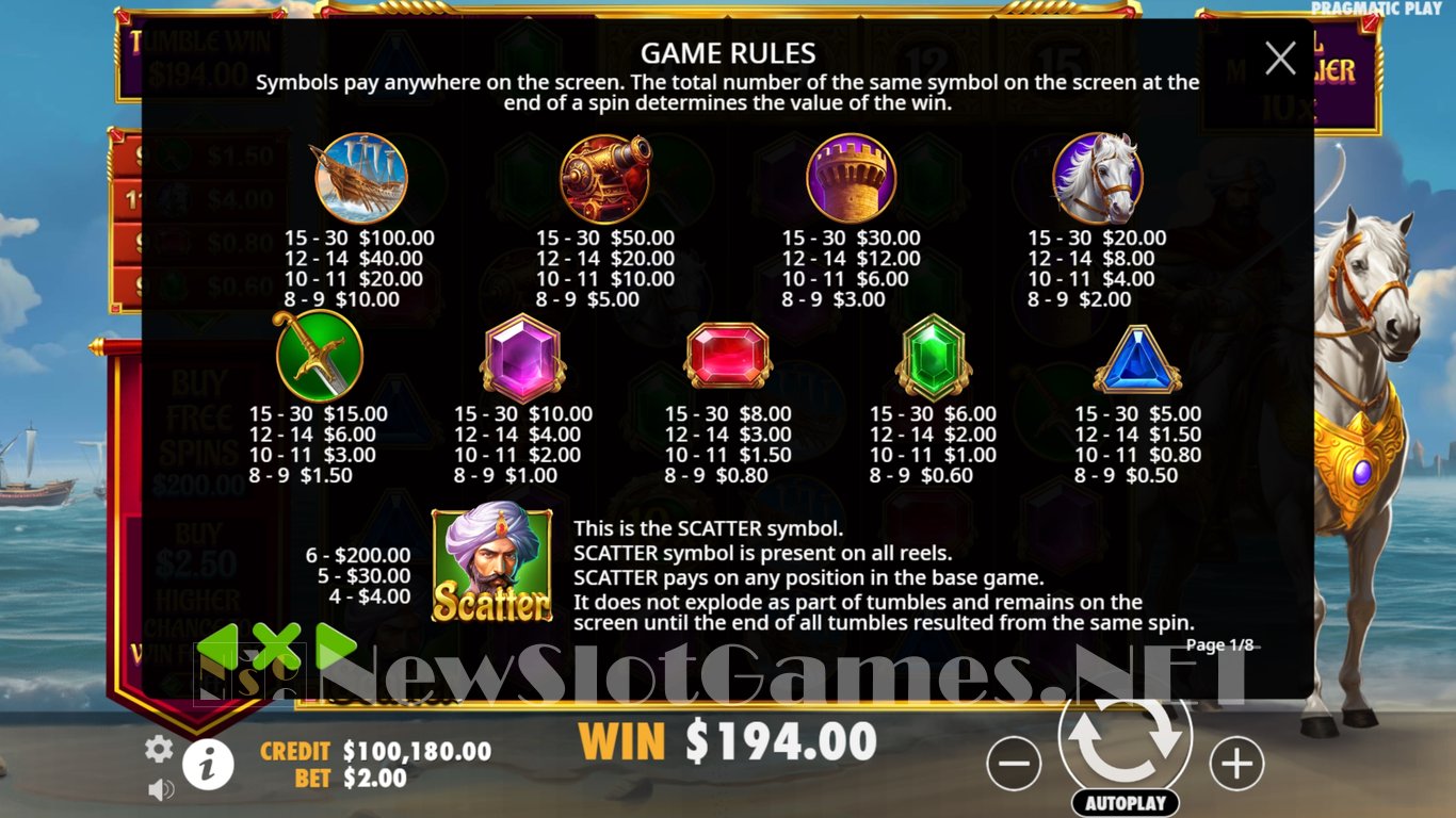The Conqueror Slot Slot Image in Demo - pic. 6