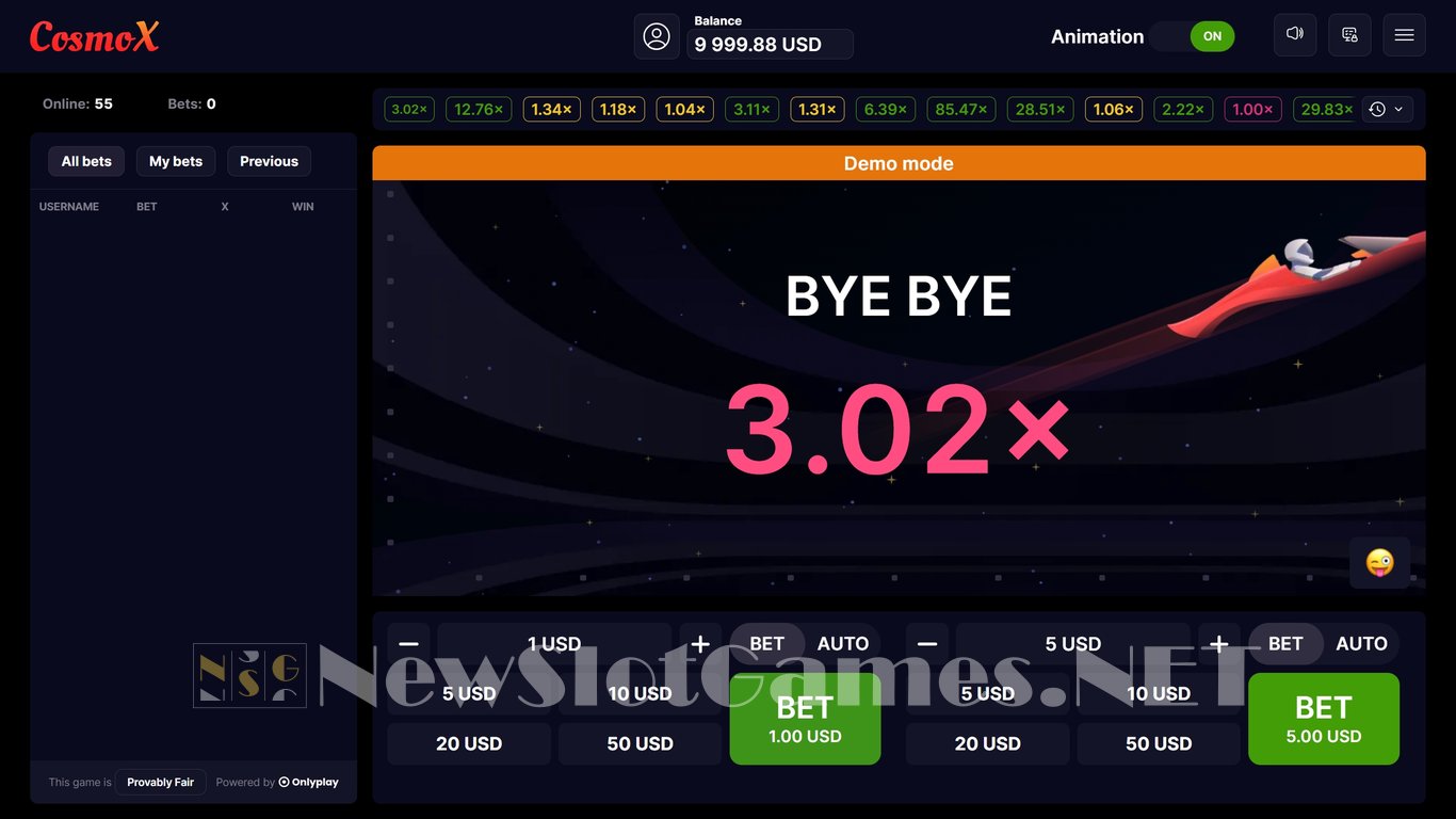 CosmoX Slot Slot Image in Demo - pic. 6