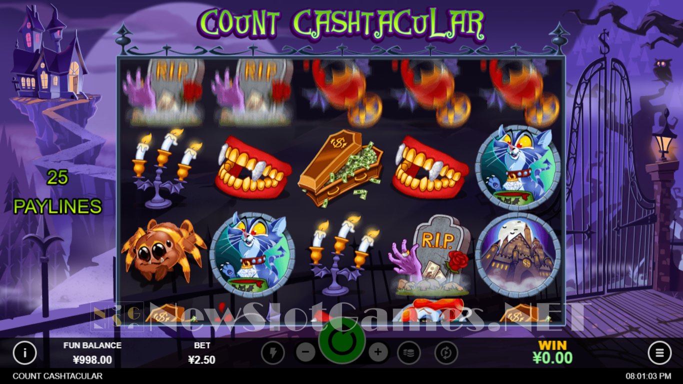 Count Slot Count Cahstacular Slot Review & Demo by RTG - Play Free Online