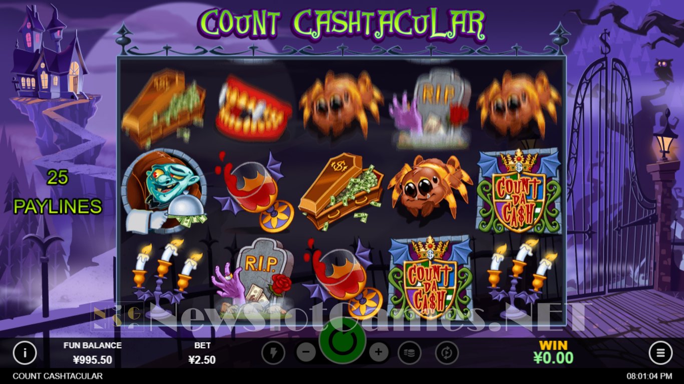 Count Slot Count Cahstacular Slot Review & Demo by RTG - Play Free Online