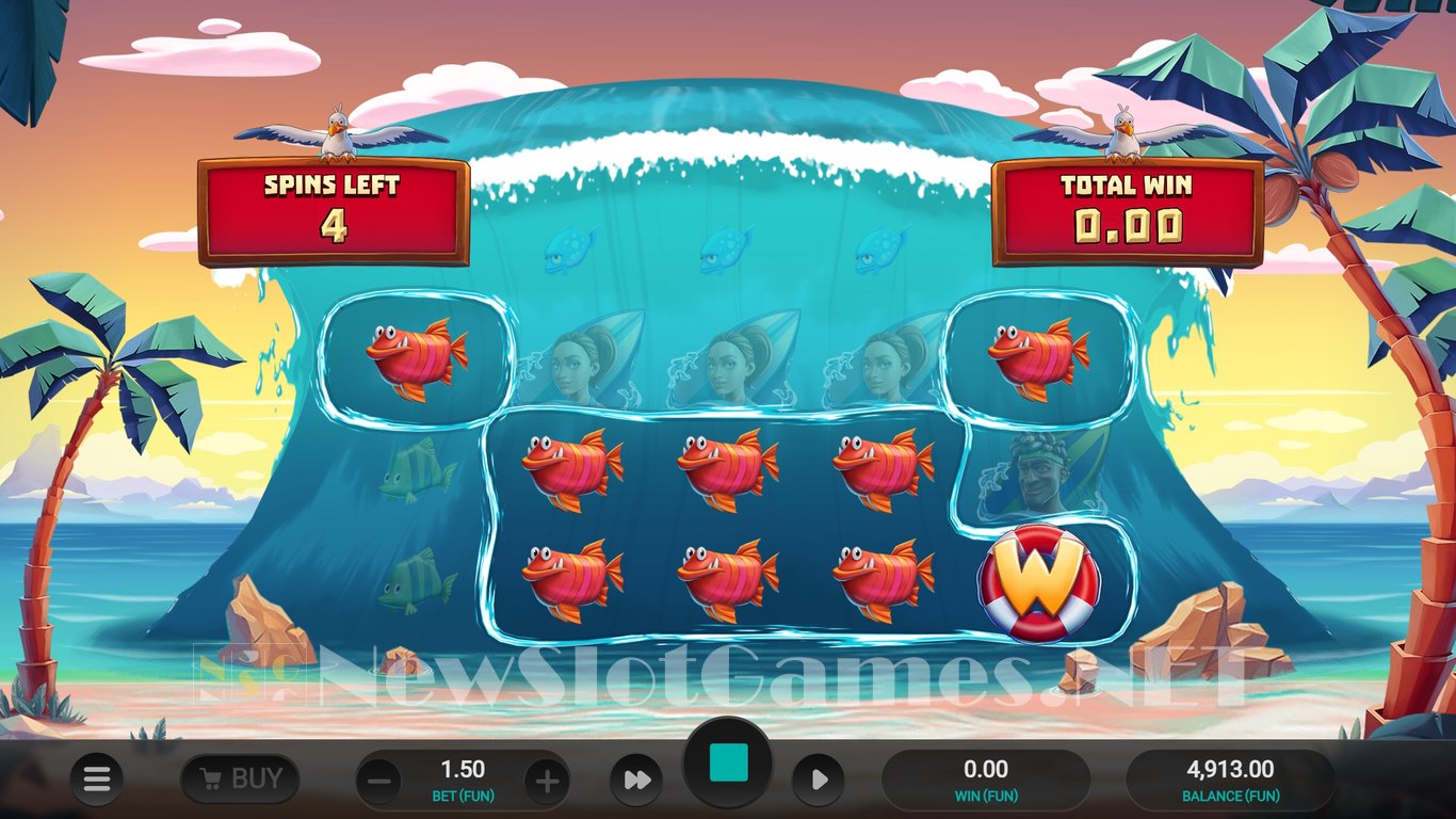 Cowabunga Dream Drop Slot Slot Image in Demo - pic. 10