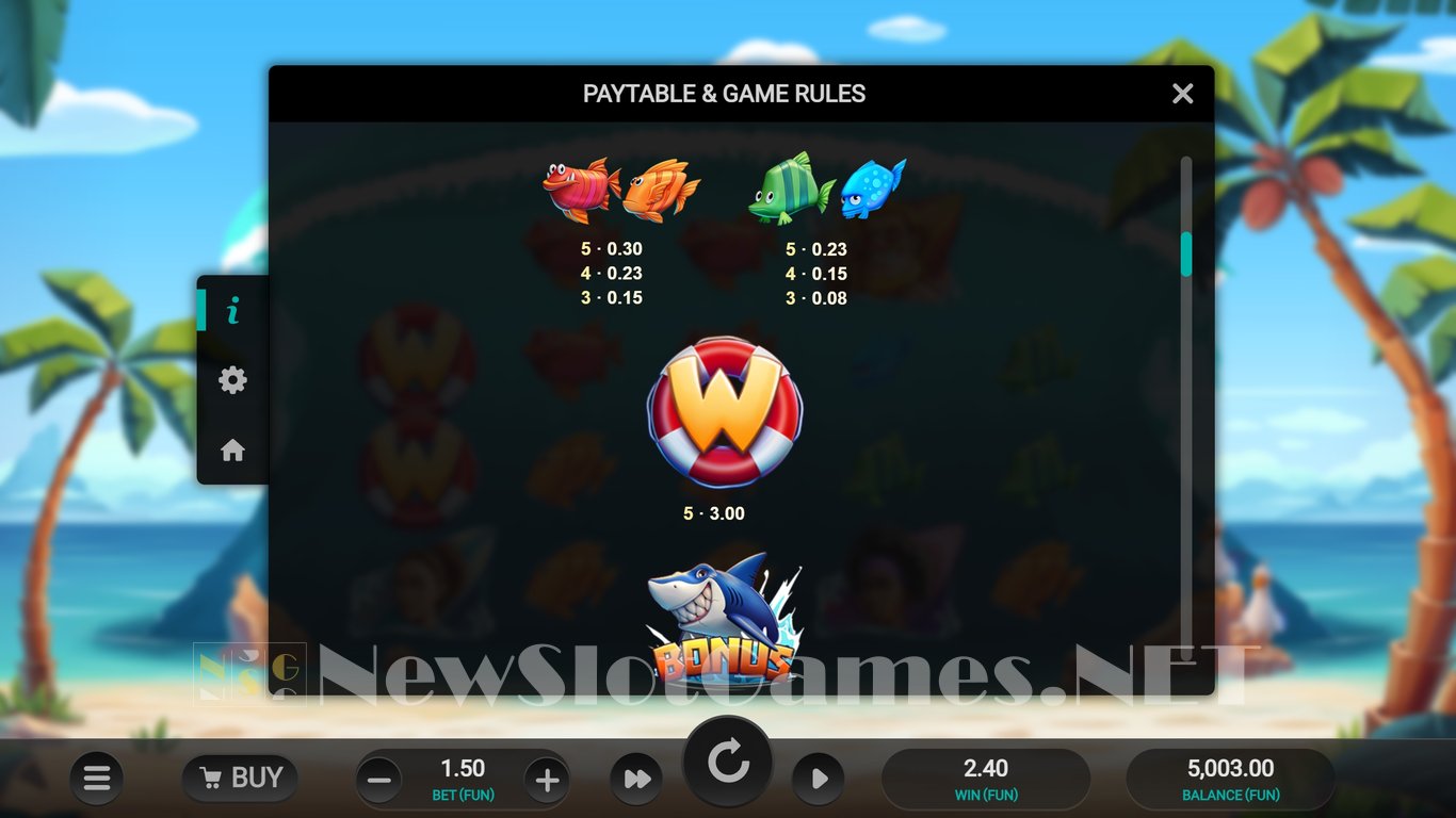 Cowabunga Dream Drop Slot Slot Image in Demo - pic. 8