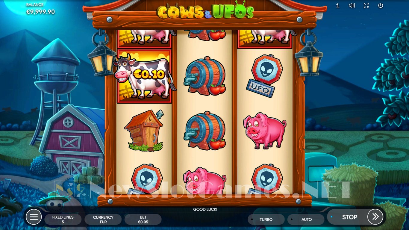 Cows & UFOs Slot Slot Image in Demo - pic. 2