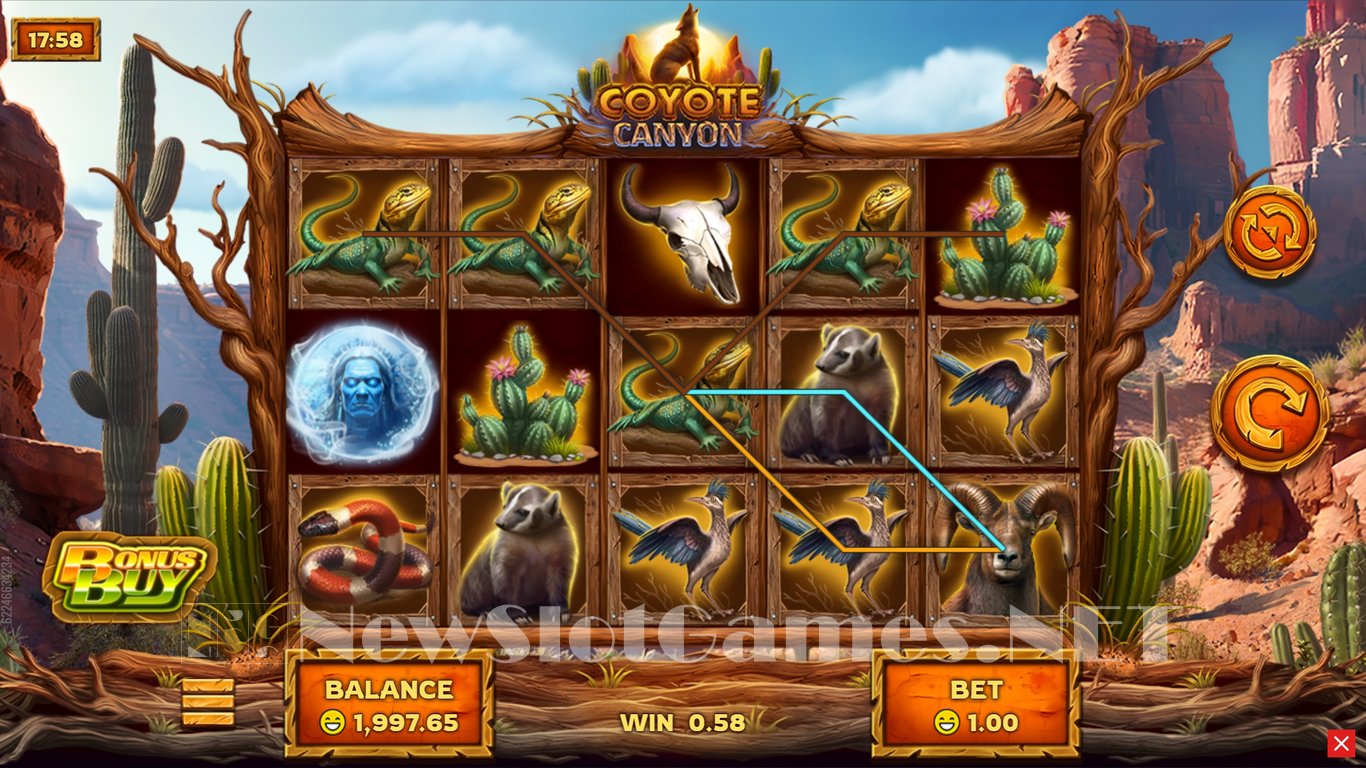 Coyote Canyon Slot Slot Image in Demo - pic. 4