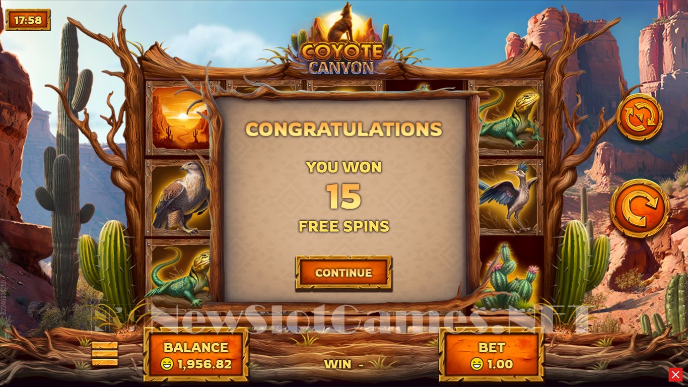 Coyote Canyon Slot Slot Image in Demo - pic. 7