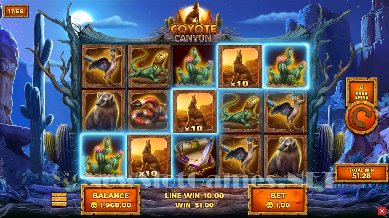 Coyote Canyon Slot Slot Image in Demo - pic. 9