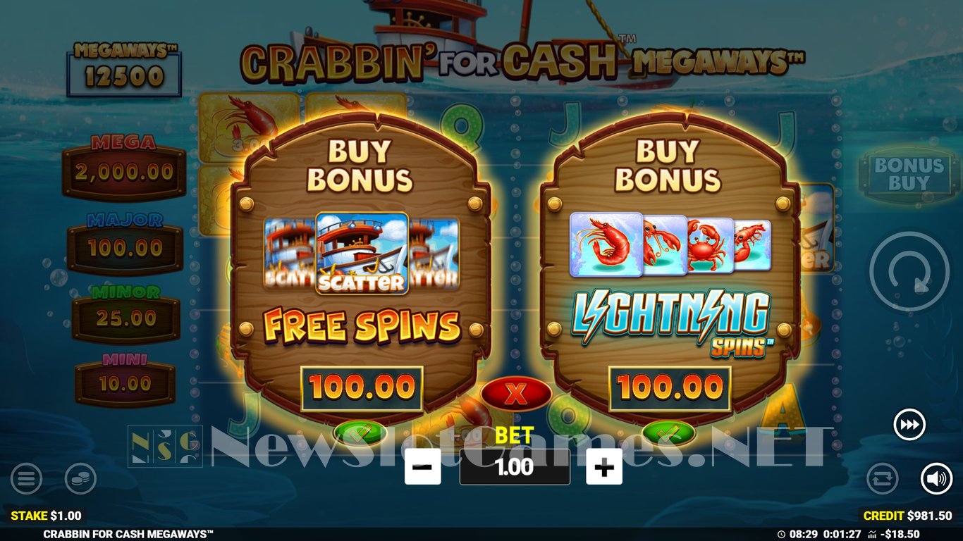 Crabbin For Cash Megaways Slot Slot Image in Demo - pic. 6