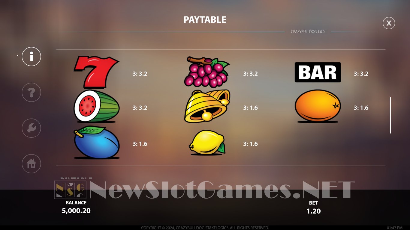 Crazy Bulldog Slot Slot Image in Demo - pic. 6