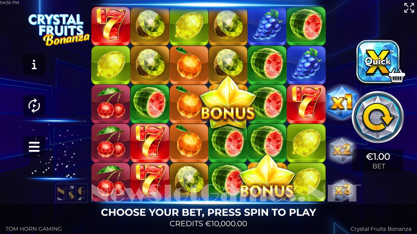 Crystal Fruits Bonanza Slot Demo Image