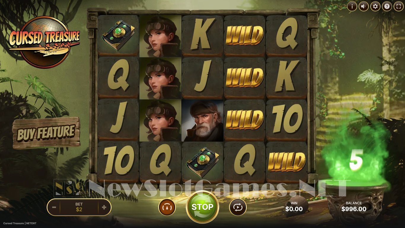 Cursed Treasure Slot Demo Image