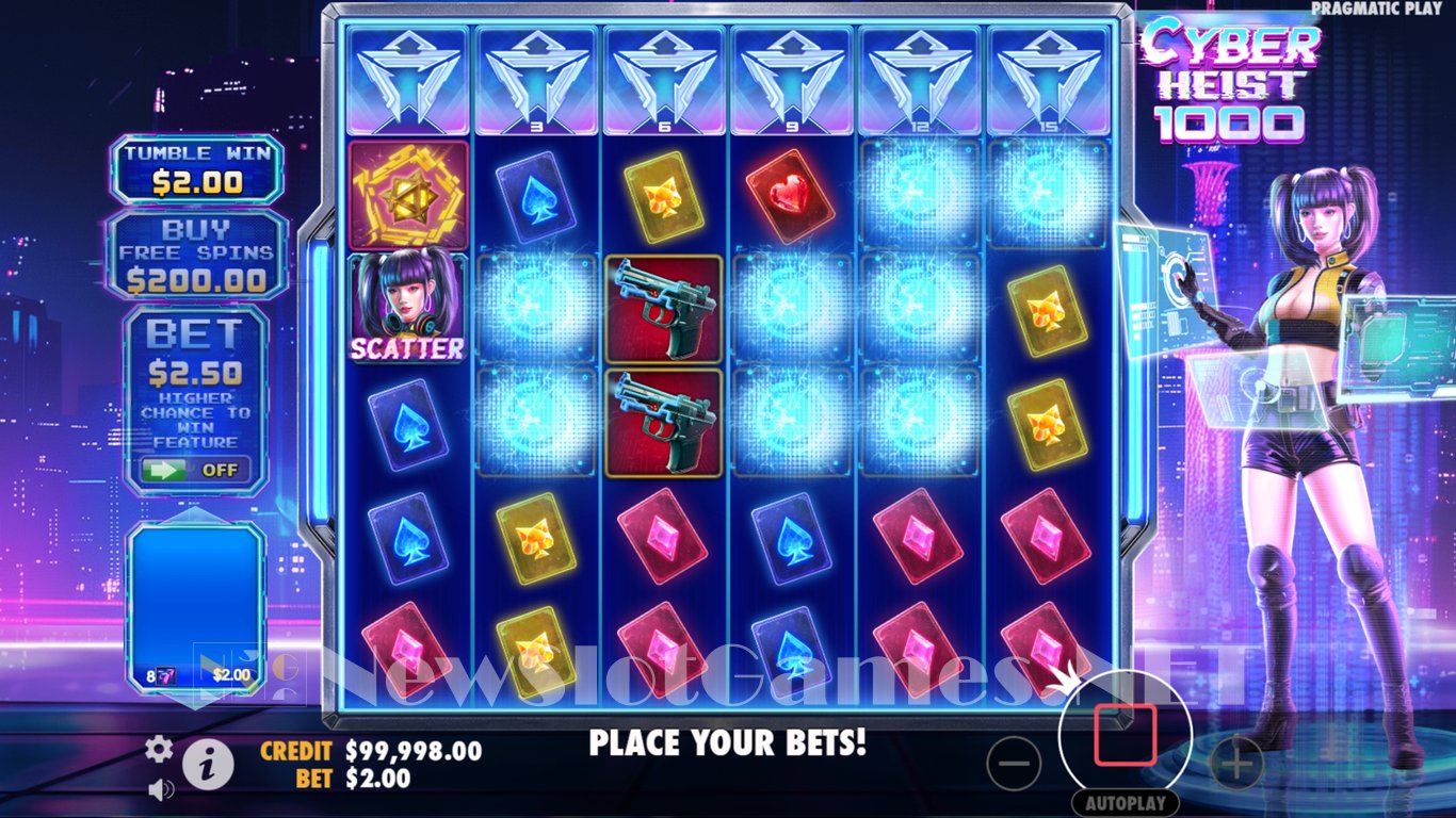 Cyber Heist 1000 Slot Slot Image in Demo - pic. 2