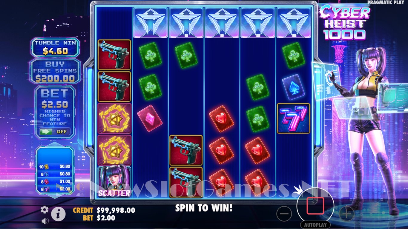 Cyber Heist 1000 Slot Slot Image in Demo - pic. 4