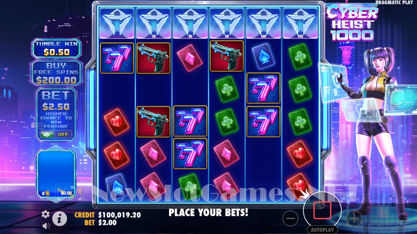 Cyber Heist 1000 Slot Slot Image in Demo - pic. 5