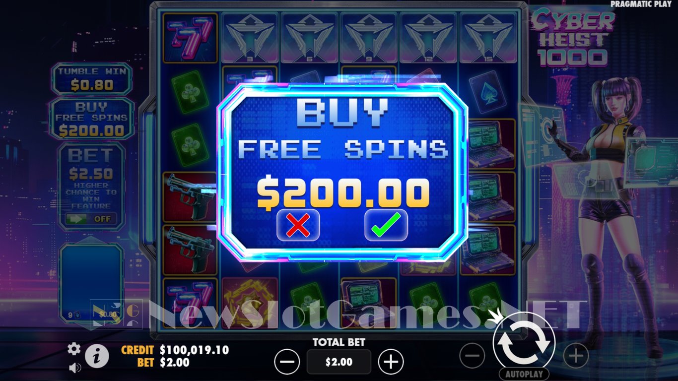 Cyber Heist 1000 Slot Slot Image in Demo - pic. 7