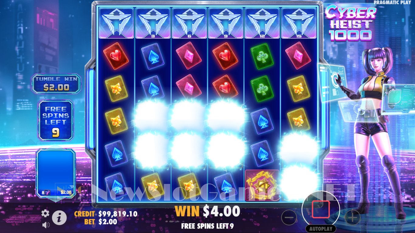 Cyber Heist 1000 Slot Slot Image in Demo - pic. 9
