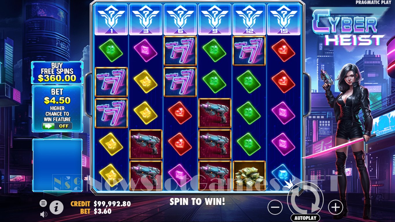 Cyber Heist Slot Slot Image in Demo - pic. 2