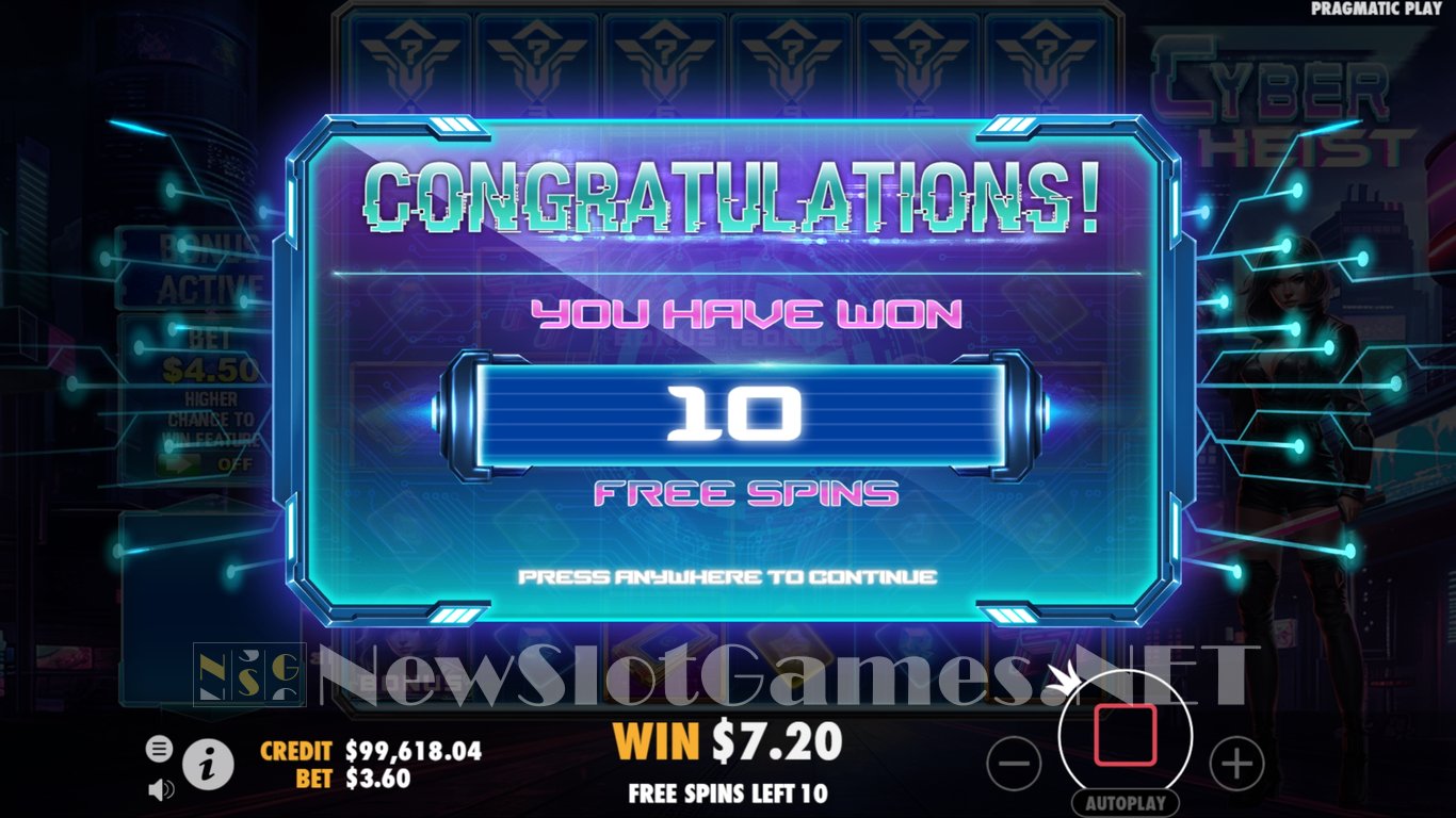 Cyber Heist Slot Slot Image in Demo - pic. 5