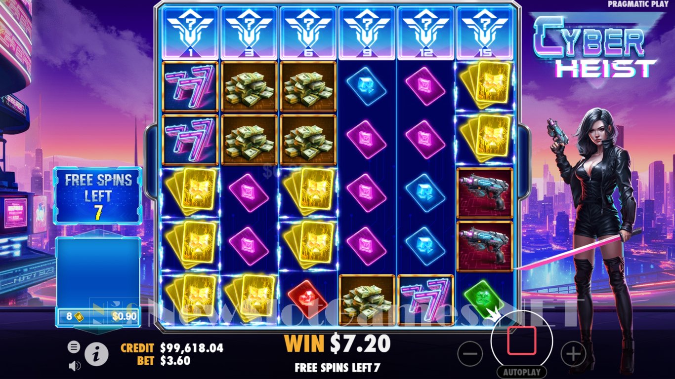 Cyber Heist Slot Slot Image in Demo - pic. 6