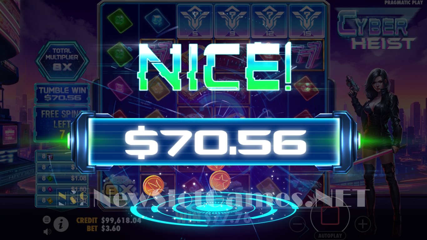 Cyber Heist Slot Slot Image in Demo - pic. 7