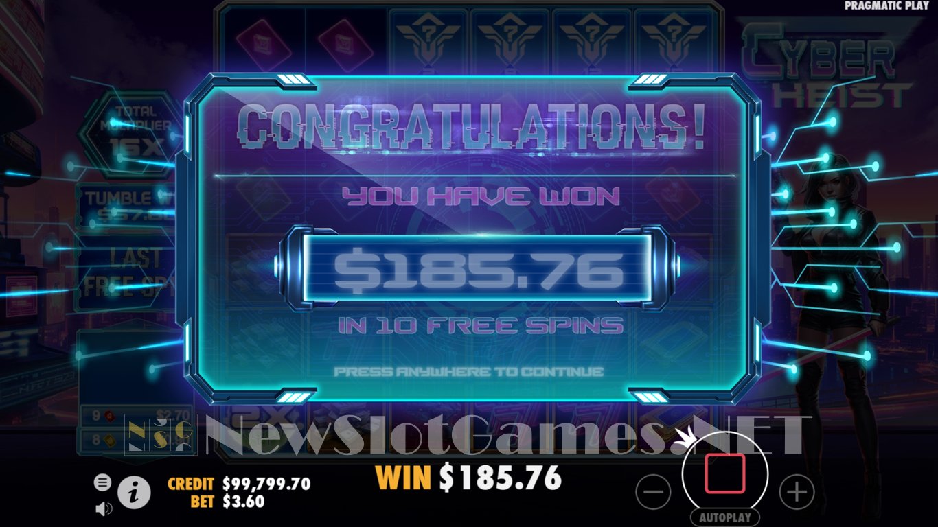 Cyber Heist Slot Slot Image in Demo - pic. 8