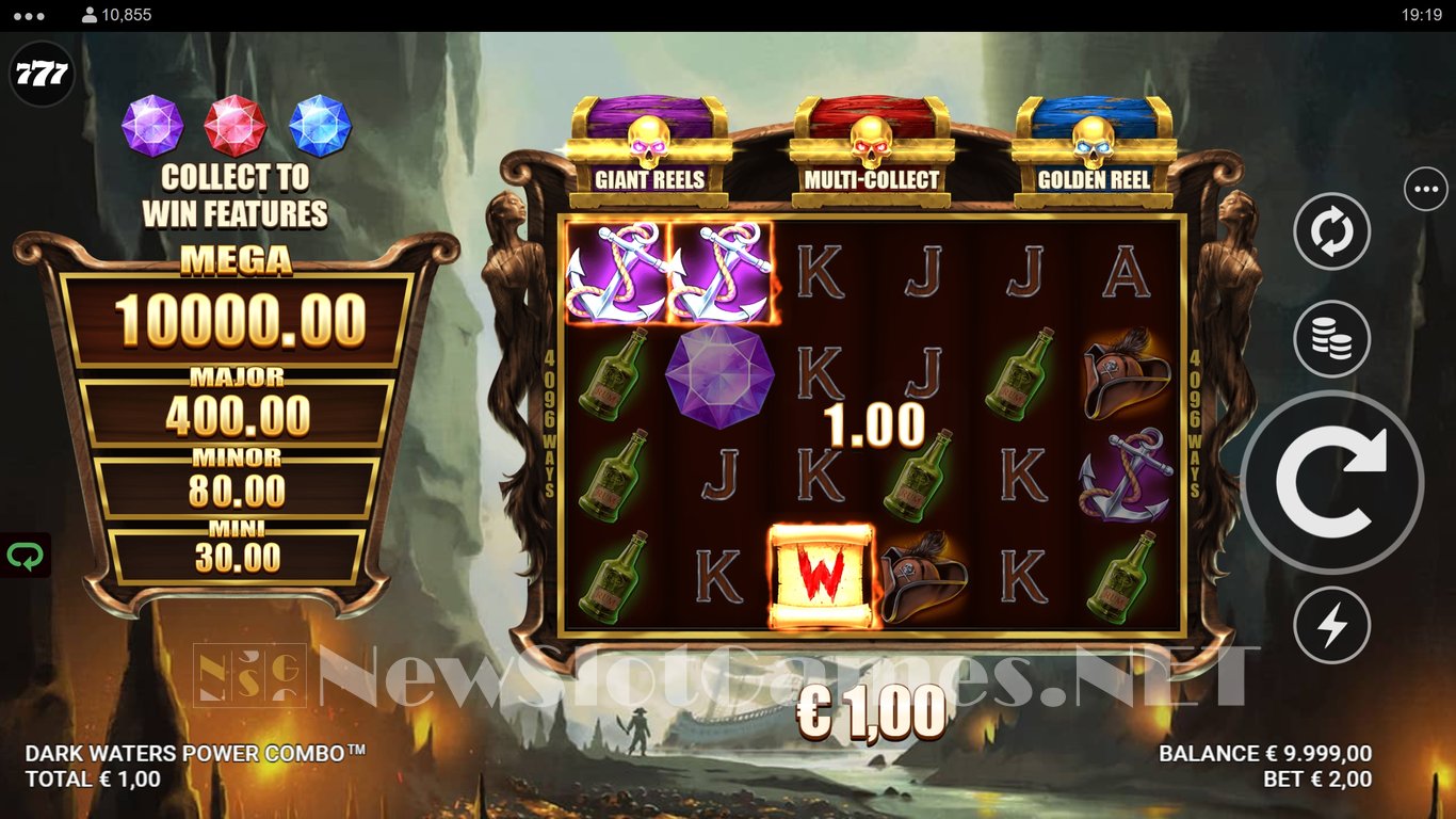 Dark Waters Power Combo Slot Slot Image in Demo - pic. 2
