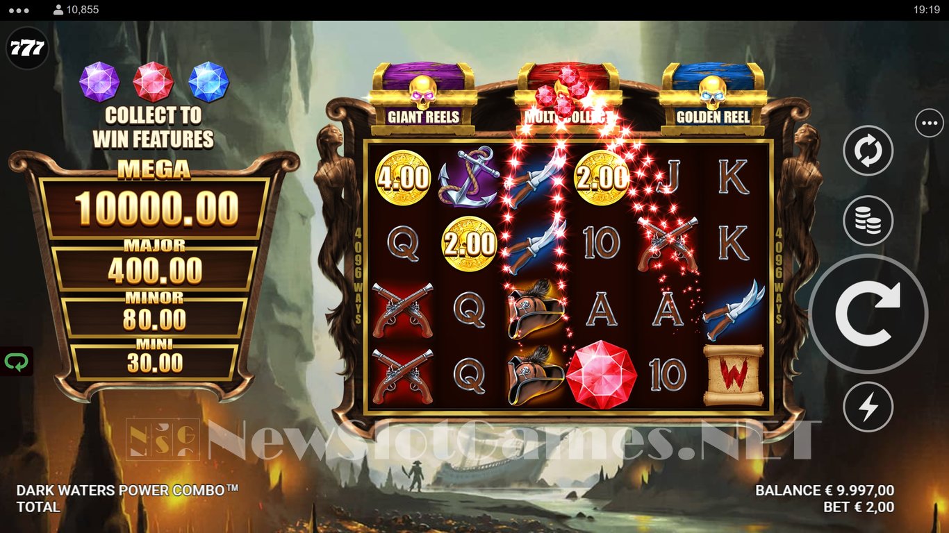 Dark Waters Power Combo Slot Slot Image in Demo - pic. 3