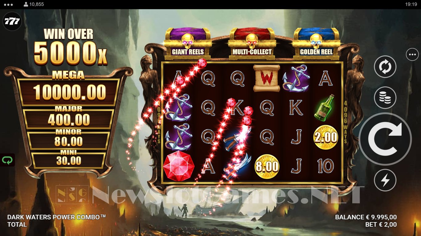 Dark Waters Power Combo Slot Slot Image in Demo - pic. 4