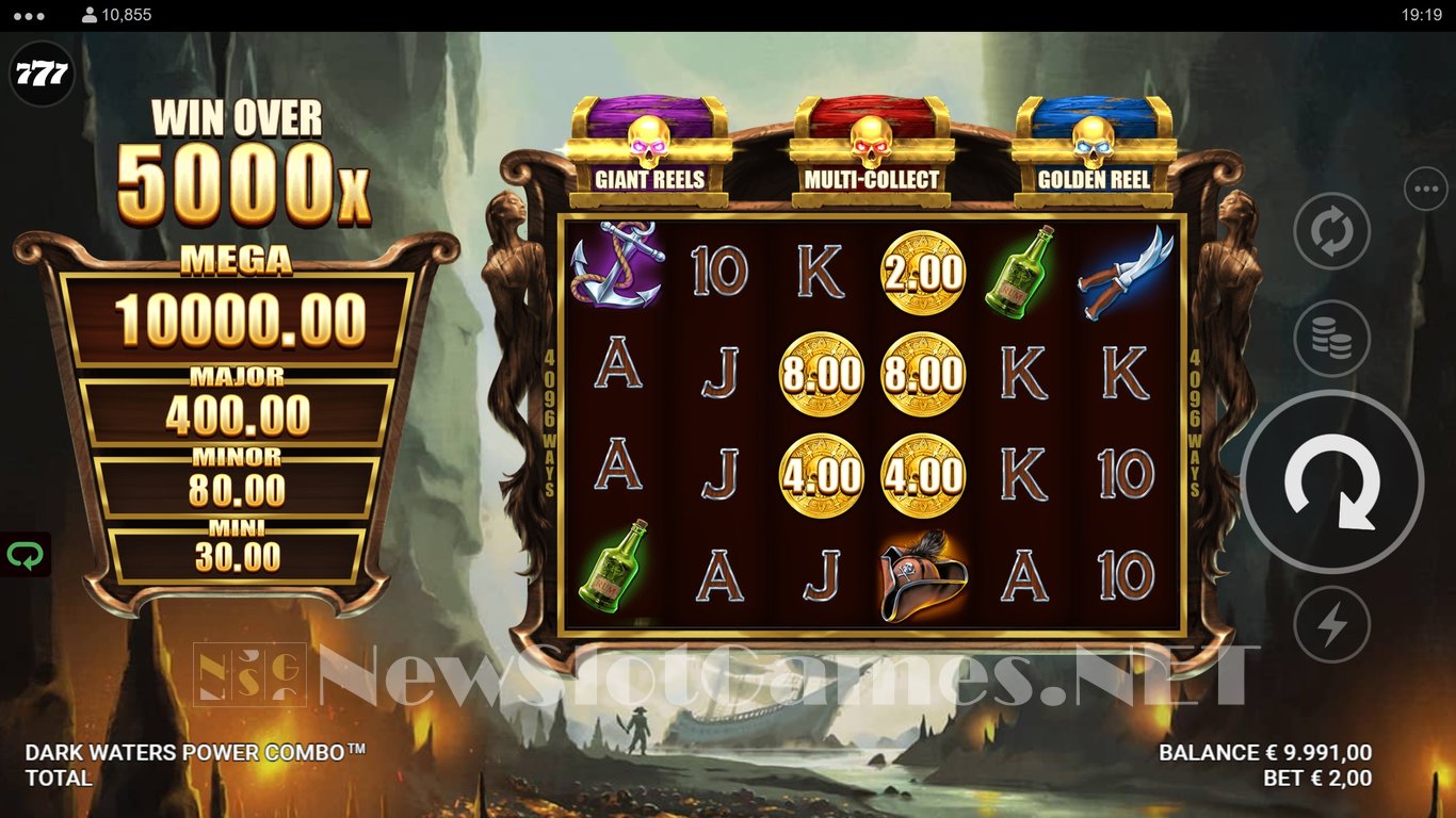 Dark Waters Power Combo Slot Slot Image in Demo - pic. 5