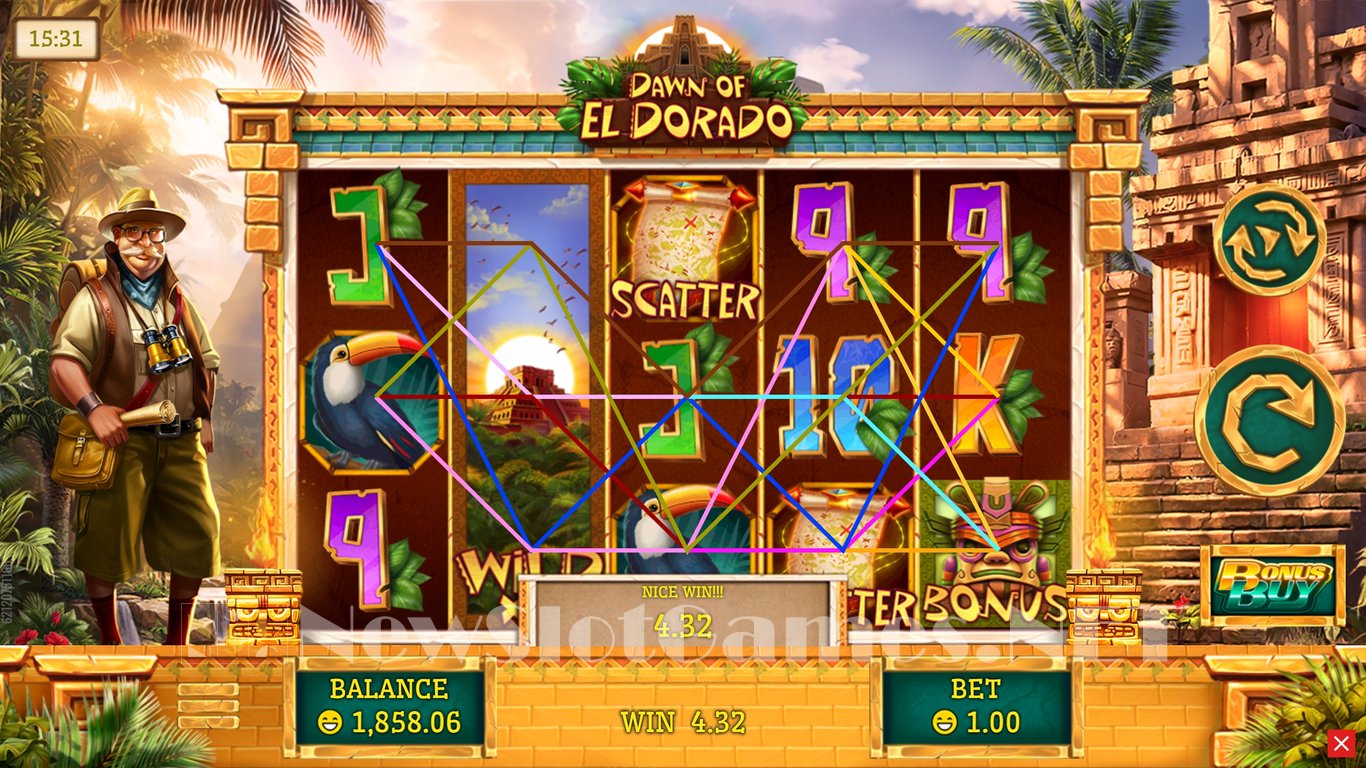 Dawn of El Dorado Slot Slot Image in Demo - pic. 6