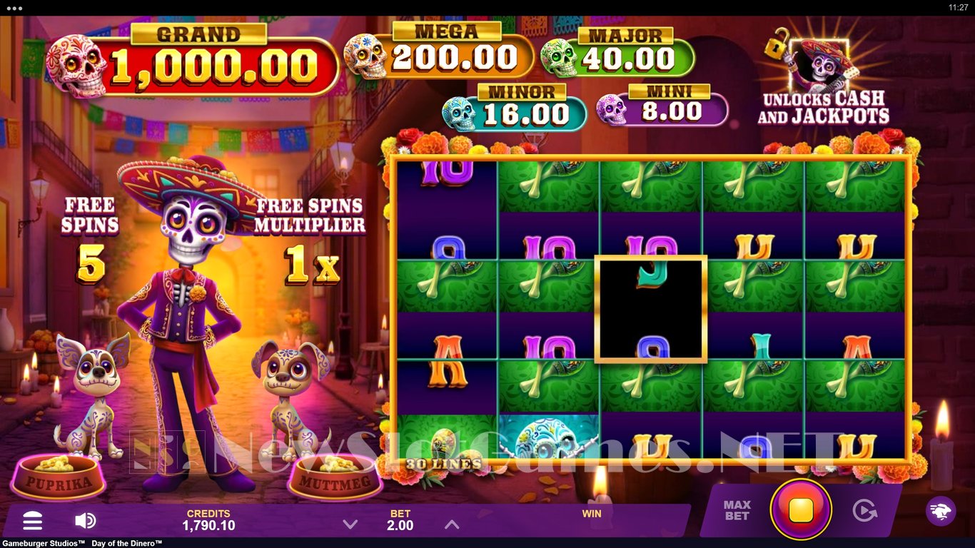 Day Of The Dinero Slot Slot Image in Demo - pic. 5