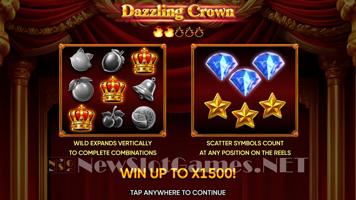 Dazzling Crown Slot Demo Image