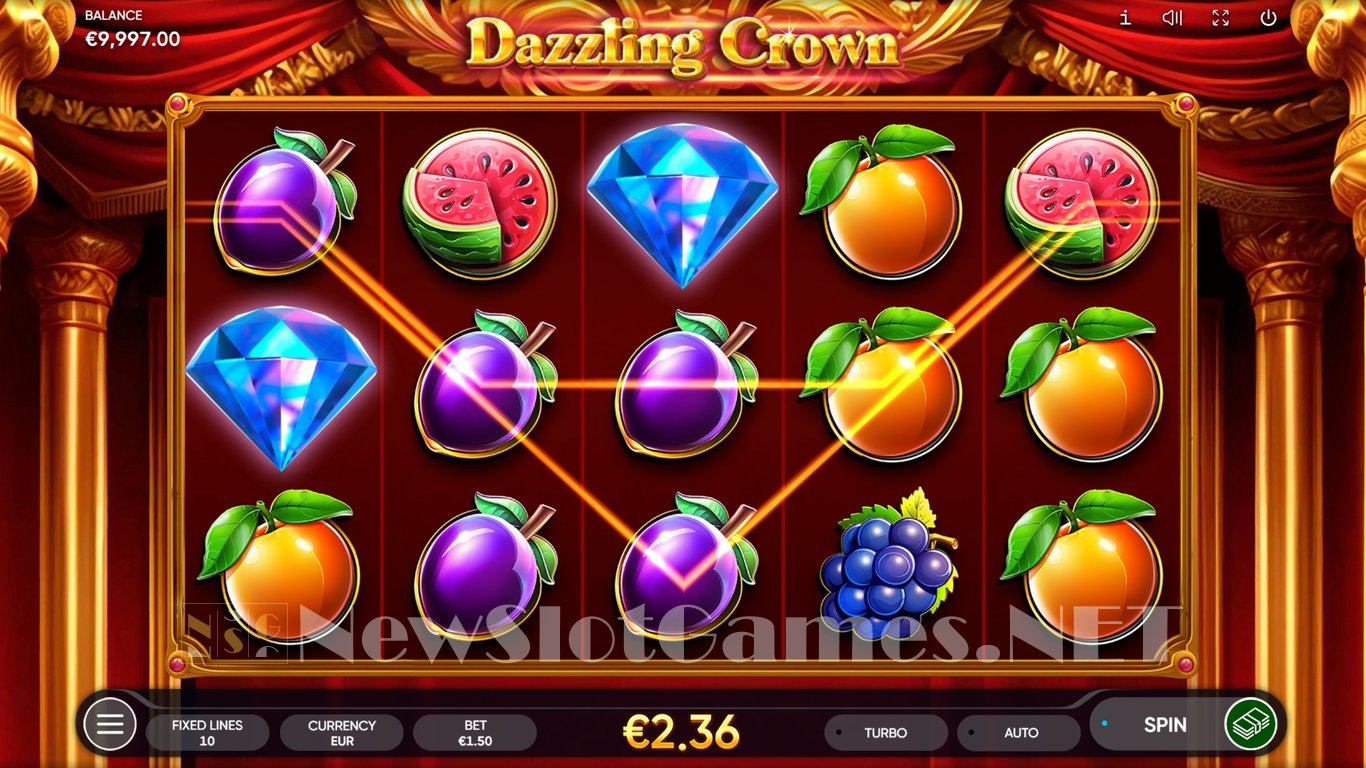 Dazzling Crown Slot Slot Image in Demo - pic. 3